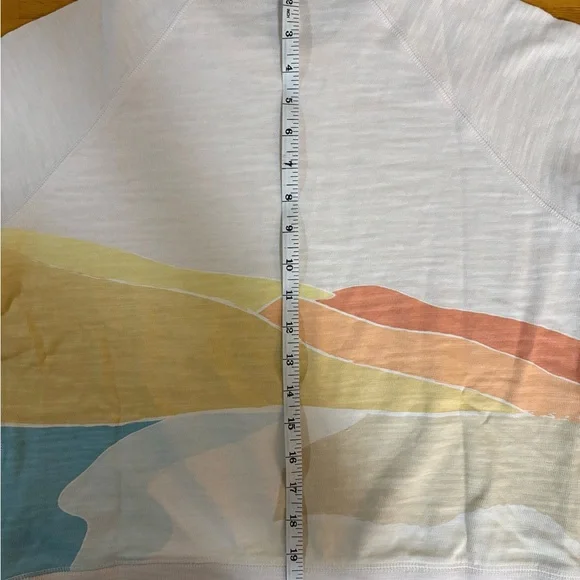 Faherty Multicolor Landscape Long Sleeve Tee - Picture 6 of 9